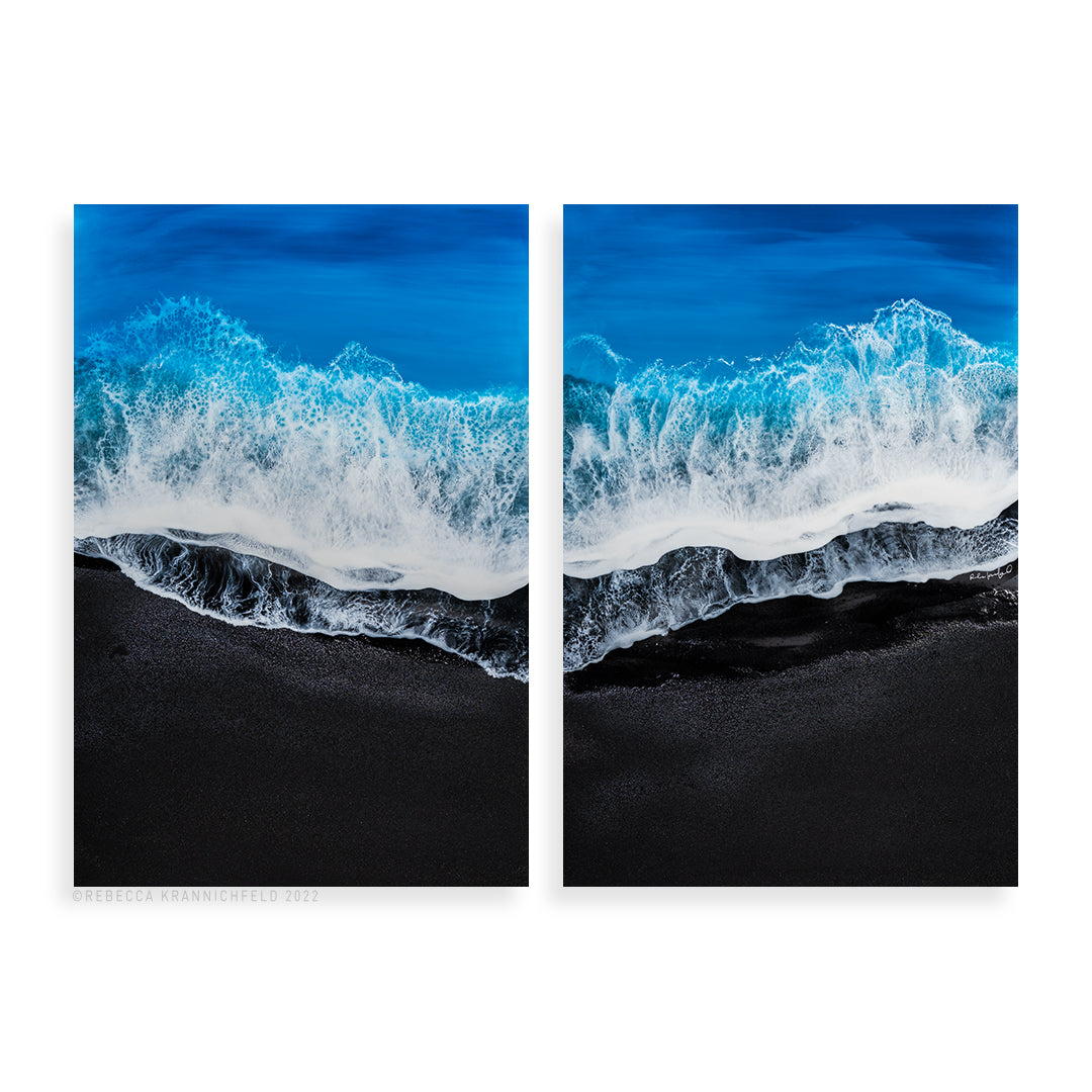 Black Sand Diptych